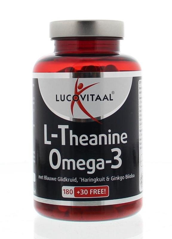 Lucovitaal Lucovitaal L-Theanin Omega 3 (210 Caps)
