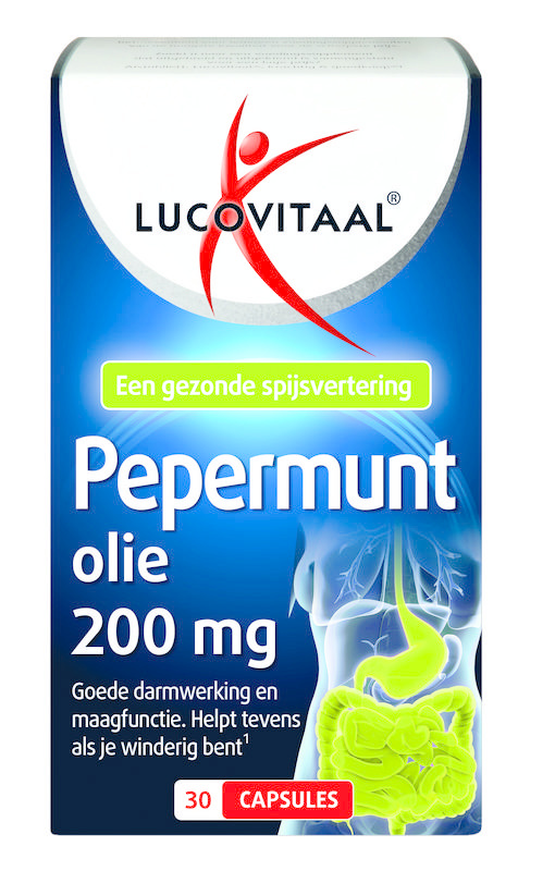 Lucovitaal Pfefferminzöl (30 Caps)