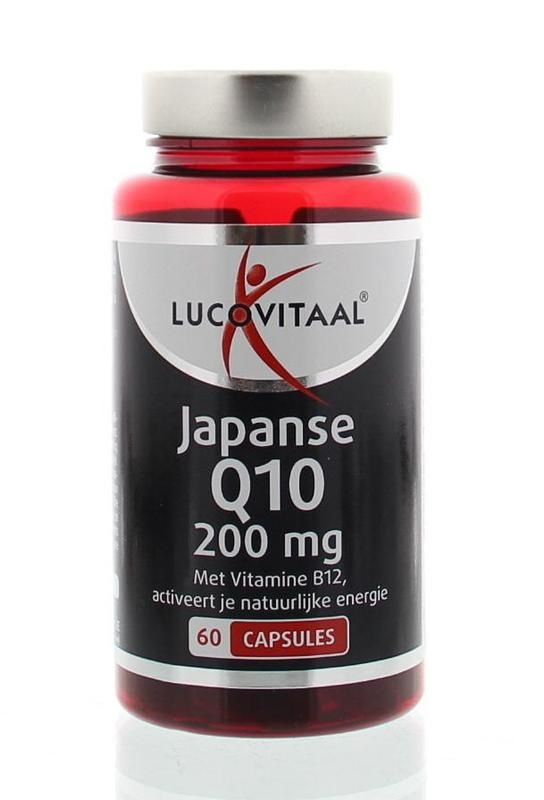 Lucovitaal Lucovitaal Q10 200 mg Japanisch (60 Kapseln)