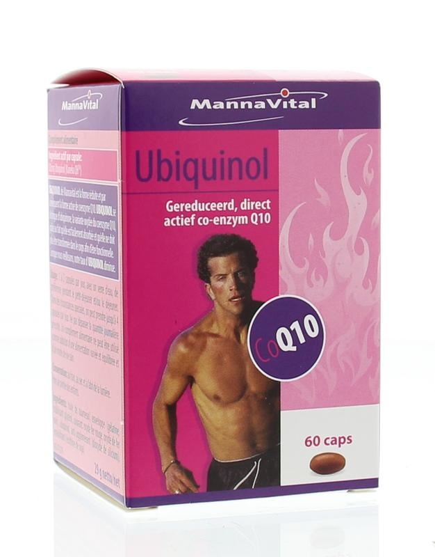 Mannavital Mannavital Ubiquinol Coenzym Q10 (60 Kapseln)