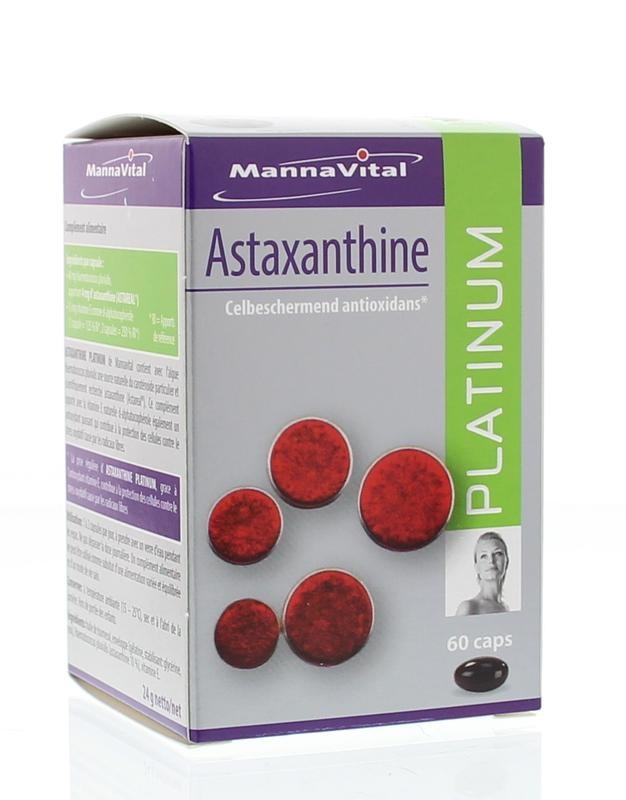 Mannavital Mannavital Astaxanthin Platin (60 Caps)