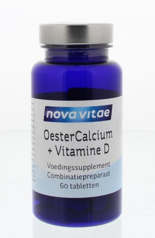 Nova Vitae Nova Vitae Austernkalzium Vit D (60 Tabletten)