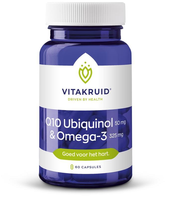 Vitakruid Vitakruid Q10 Ubiquinol 50 mg & Omega-3 325 mg (60 Kaps)