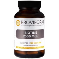 Proviform Proviform Biotin 2500 mcg (100 vegetarische Kapseln)