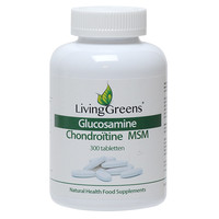 Livinggreens Livinggreens Glucosamin Chondroitin MSM (300 Tabletten)