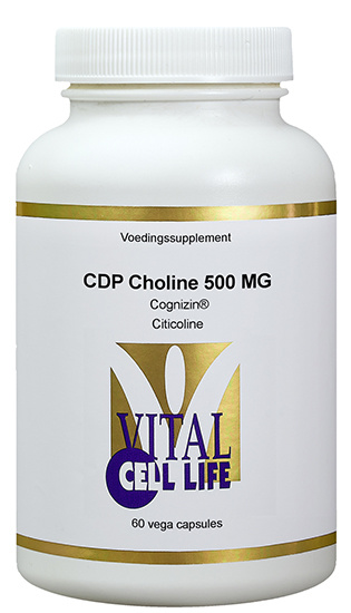 Vital Cell Life Vital Cell Life CDP-Cholin 500 mg (60 Caps)
