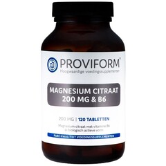 Proviform Magnesiumcitrat 200mg & B6 (120 Tabletten)