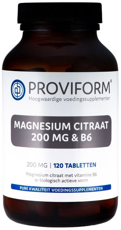Proviform Proviform Magnesiumcitrat 200mg & B6 (120 Tabletten)
