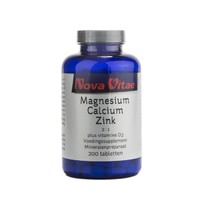 Nova Vitae Nova Vitae Magnesium Calcium 2:1 Zink D3 (200 Tabletten)