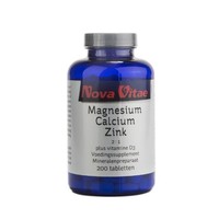 Nova Vitae Nova Vitae Magnesium Calcium 2:1 Zink D3 (200 Tab)