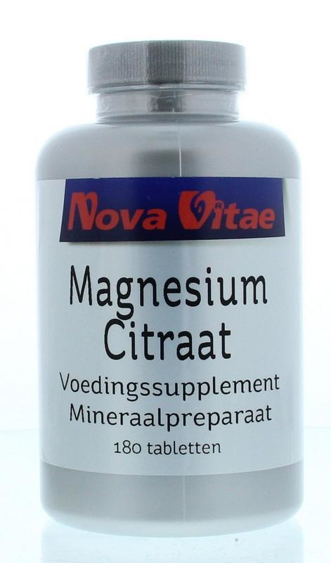 Nova Vitae Nova Vitae Magnesiumcitrat (180 Tabletten)