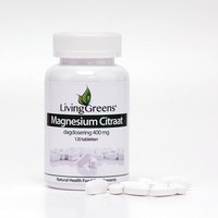 Livinggreens Livinggreens Magnesiumcitrat 400 mg (120 Tabletten)