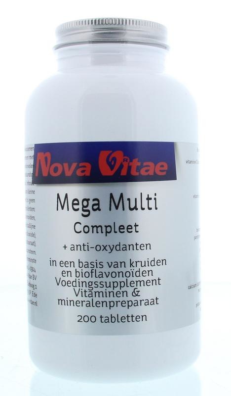 Nova Vitae Nova Vitae Mega Multi komplett (200 Tabletten)