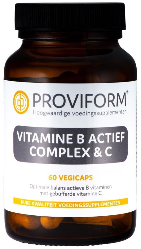 Proviform Proviform Vitamin B Aktiv Komplex & C (60 Vegetarische Kapseln)