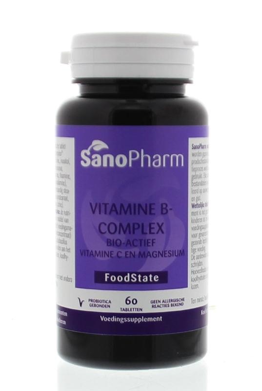Sanopharm Sanopharm Vitamin B-Komplex & C & Magnesium (60 Tab)