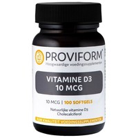 Proviform Proviform Vitamin D3 10 µg (100 Soft Caps)