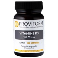 Proviform Proviform Vitamin D3 10 mcg (100 Weichkapseln)