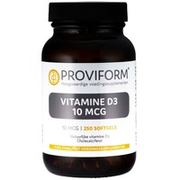 Proviform Proviform Vitamin D3 10 µg (250 Soft Caps)
