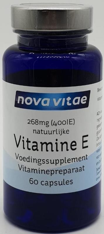 Nova Vitae Nova Vitae Vitamin E 400 IE (60 Kapseln)