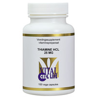 Vital Cell Life Vital Cell Life Thiamin HCL 25 mg (100 Kapseln)