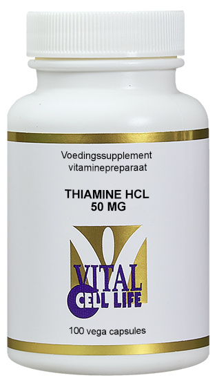 Vital Cell Life Thiamin HCL 50 mg (100 Caps)