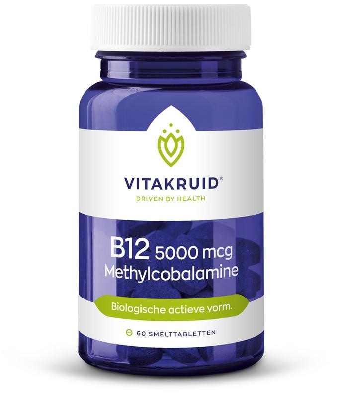 Vitakruid B12 5000 µg Methylcobalamin (60 Tab)