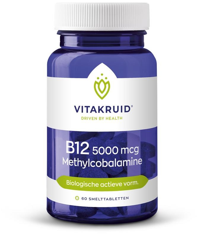 Vitakruid Vitakruid B12 5000 mcg Methylcobalamin (60 Tabl)