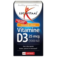 Lucovitaal Lucovitaal Vitamin D3 25 mcg (365 Kapseln)