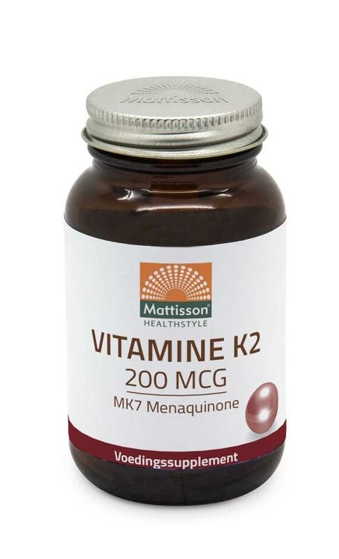 Mattisson Mattisson Vitamin K2 200 µg/MK7 (60 Tab)