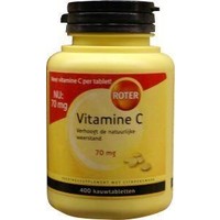 Roter Roter Vitamin C 70 mg Zitrone (400 Tabletten)