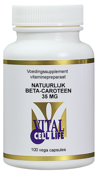 Vital Cell Life Vital Cell Life Beta-Carotin 35 mg Provitamin A (100 Kapseln)