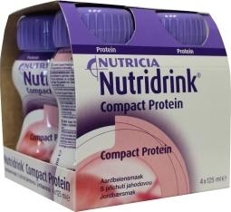 Nutridrink Nutridrink Kompaktes Protein Erdbeere 125 ml (4 Stück)