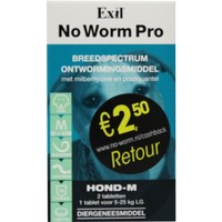 Exil Exil Kein Wurm pro Hund M (2 Stück)