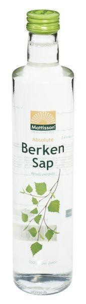 Mattisson Absoluter Birkensaft 100% reiner Saft Bio roh (500 Ml)