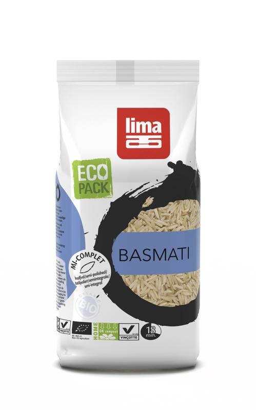 Lima Lima Reis Basmati Halbvollkorn bio (500 gr)