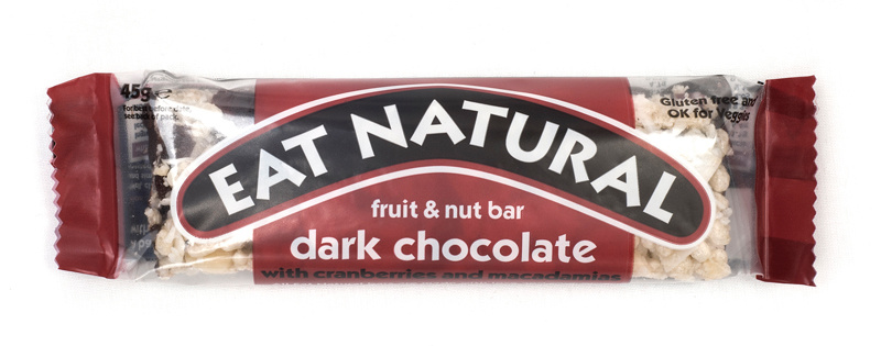 Eat Natural Eat Natural Cranberry & Macadamia Zartbitterschokolade (45 gr)