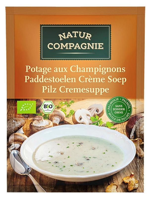 Natur Compagnie Natur Compagnie PilzCremesuppe bio (40 gr)