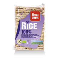 Lima Lima Reiskuchen ohne Salz dünn gerade Bio (130 gr)