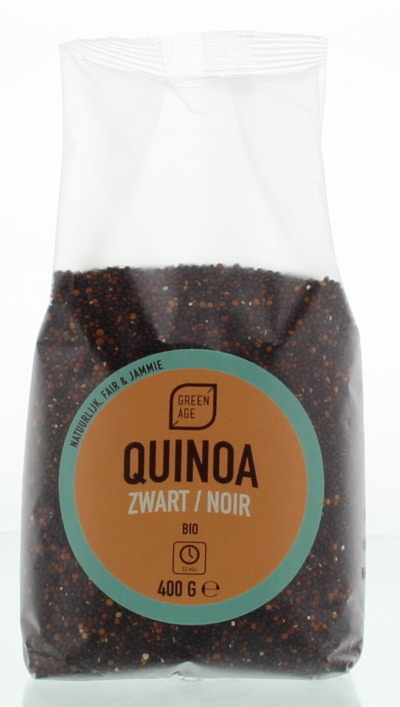 Greenage Greenage Quinoa schwarz bio (400 gr)