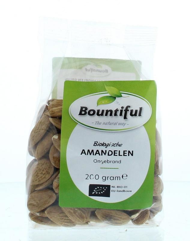 Bountiful Bountiful Mandeln ungeröstet bio (200 gr)