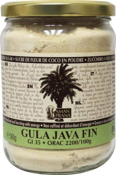 Amanprana Gula java fin bio (360 gr)
