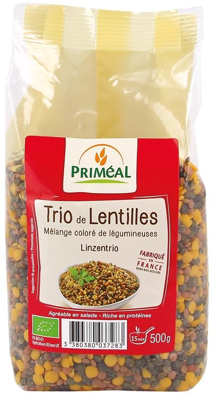 Primeal Primeal Linsentrio bio (500 gr)