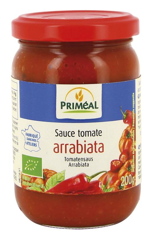 Primeal Primeal Tomatensauce Arrabiata Bio (200 gr)