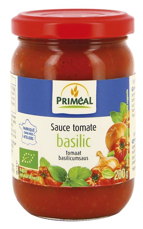 Primeal Tomatensauce Basilikum bio (200 gr)