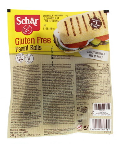 Dr Schar Dr Schar Panini-Röllchen 75 Gramm (3 Stück)