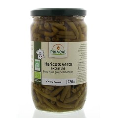 Primeal Haricots verts grüne Bohnen extra fein Bio (660 gr)