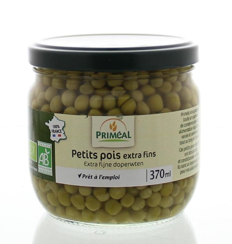 Primeal Erbsen extra fein bio (330 gr)