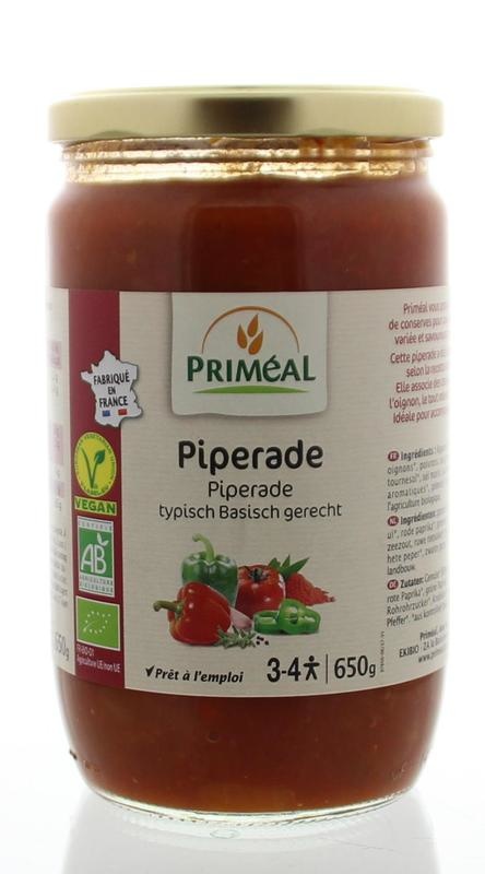 Primeal Primeal Gemüsemischung piperade bio (650 gr)