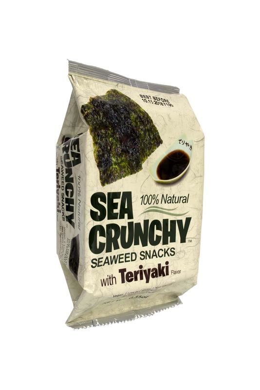 Sea Crunchy Sea Crunchy Nori-Algen-Snacks Teriyaki (10 gr)