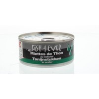 Fish 4 Ever Fish 4 Ever Thunfischstücke in Wasser (160 gr)